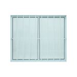 Janela-de-Correr-2-Folhas-com-Grade-Aluminio-Branco-100x120cm