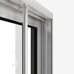 Janela-de-Correr-2-Folhas-com-Grade-Aluminio-Brilhante-100x150cm