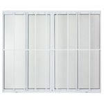 Janela-de-Correr-4-Folhas-com-Grade-Aluminio-Branco-100x120cm
