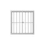 Janela-de-Correr-2-folhas-com-Grade-Aluminio-Branco-120x120cm