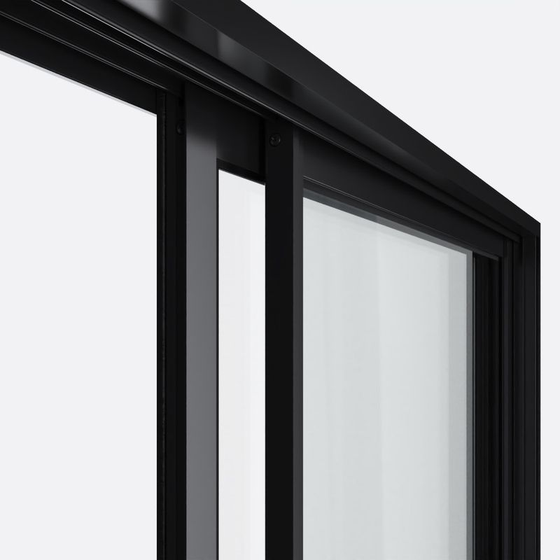 Janela-de-Correr-2-Folhas-sem-Grade-Aluminio-Preto-100x120cm