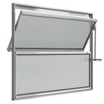 Janela-Basculante-Vidro-Boreal-Aluminio-Brilhante-40x40cm