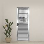 Porta-Postigo-Vidro-Liso-Aluminio-Brilhante-Direito-210x80cm