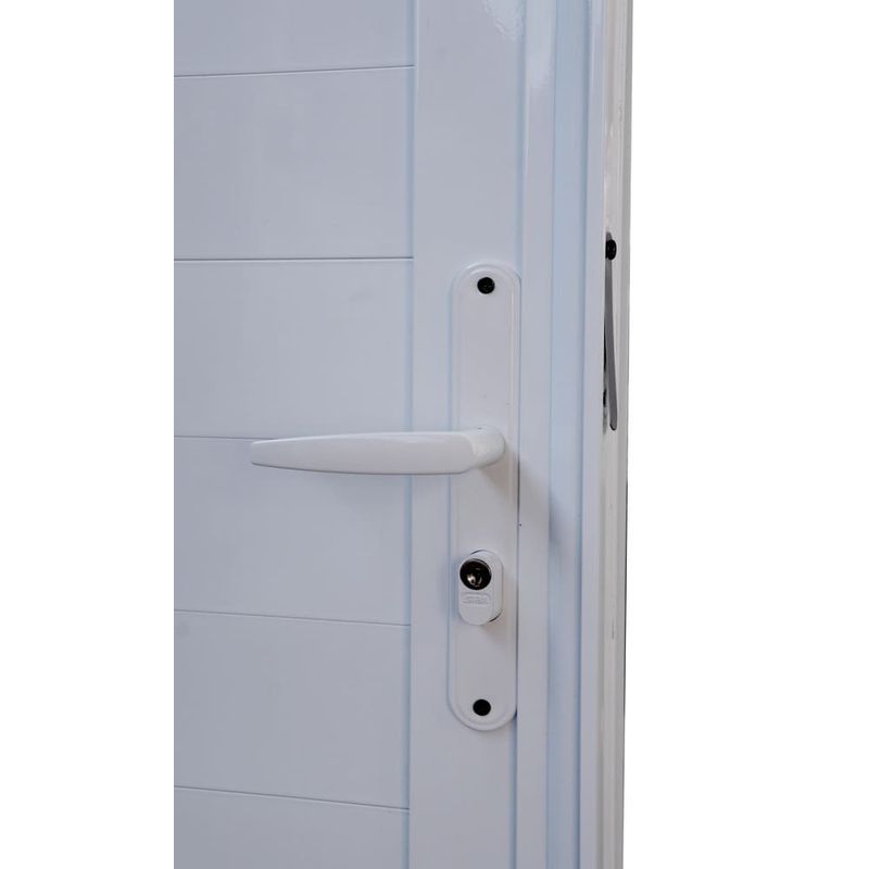 Porta-Laminada-Fechada-Aluminio-Branco-Esquerdo-210x90cm