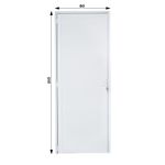 Porta-Lambril-Aluminio-Branco-com-Fechadura-Direito-210x80cm