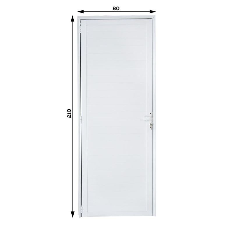Porta-Lambril-Aluminio-Branco-com-Fechadura-Direito-210x80cm