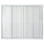 Janela-de-Correr-4-Folhas-com-Grade-Aluminio-Branco-100x150cm