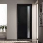 Porta-Lambril-Aluminio-Preto-com-Fechadura-e-Visor-Direito-210x80cm