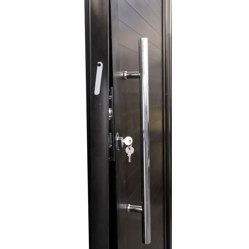 Porta-Pivotante-Lambril-Aluminio-Preto-com-Visor-Direito-210x100cm