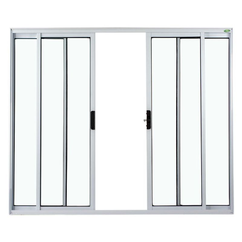 Janela-de-Correr-4-Folhas-sem-Grade-Aluminio-Branco-120x150cm