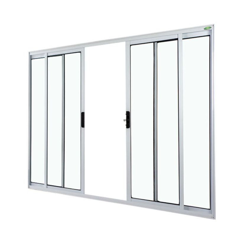 Janela-de-Correr-4-Folhas-sem-Grade-Aluminio-Branco-120x150cm