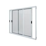 Janela-de-Correr-2-Folhas-sem-Grade-Aluminio-Branco-80x80cm
