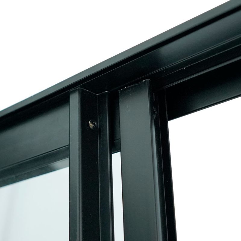 Janela-de-Correr-4-Folhas-sem-Grade-Aluminio-Preto-100x200cm
