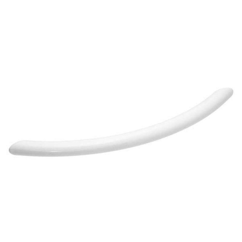 Puxador-Curvo-128mm-Aluminio-Branco