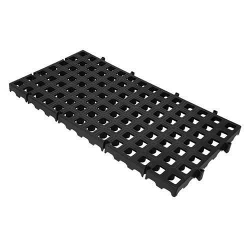 Estrado PVC Leve Preto 50x25x2,5cm
