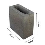 Meio-Bloco-de-Concreto-Vedacao-Classe-C-9x19x19cm-Blocos-Cardoso