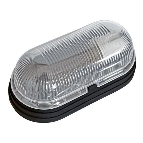 Mini Tartaruga em Termoplástico Preto IP65 para 1 Lâmpada E27