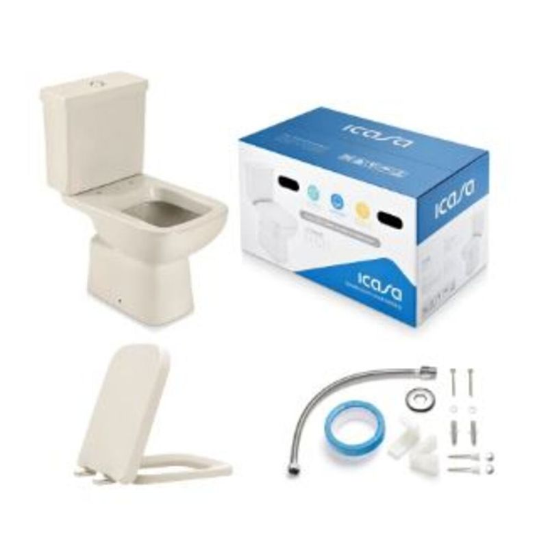 Kit-Vaso-Sanitario-com-Caixa-Acoplada-Misti-3-6L-Palha-Icasa