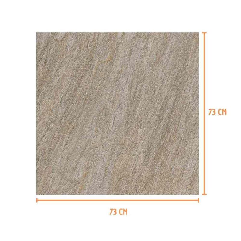Porcelanato-Campania-Stone-Retificado-Granilhado-Bege-73x73cm-265m2