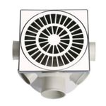 Caixa-Sifonada-com-Grelha-Quadrada-Cromada-150-x-150-x-50mm-Luconi