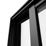 Porta-de-Correr-4-Folhas-Vidro-Liso-Aluminio-Preto-210x200cm