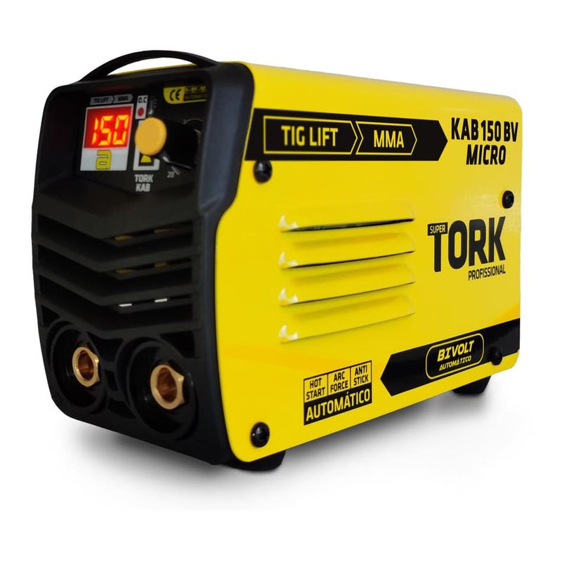 Inversora-de-Solda-150A-Eletrodo-TIG-KAB-150-MICRO-220v-SuperTork