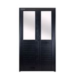 Porta-Camarao-Lambril-Vidro-Boreal-Aluminio-Preto-Direito-210x80cm