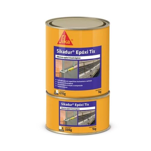 Adesivo Estrutural Epóxi Tix Sikadur 1kg Sika
