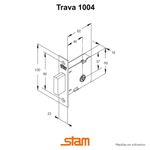 Trava-de-Seguranca-Externa-Roseta-Redonda-Tetrachave-1004-40mm-Cromada