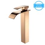 Monocomando-para-Banheiro-Mesa-Bica-Alta-Rose-Cascata-Luxo