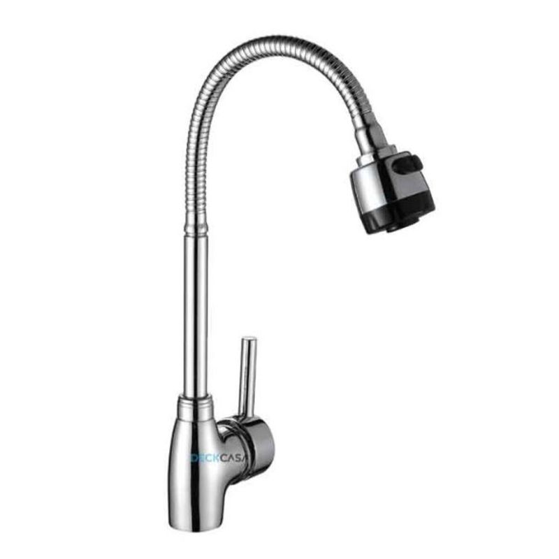 Monocomando-para-Cozinha-Mesa-Bica-Alta-Cromado-Gourmet-Flexivel-33cm