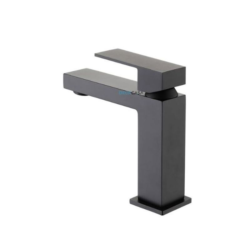 Monocomando-para-Banheiro-Mesa-Bica-Baixa-Preto-Luxo-16cm