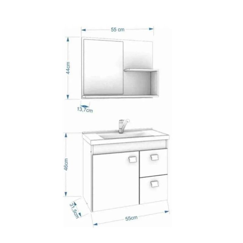 Kit-Gabinete-para-Banheiro-Hortencia-Branco-Preto-55cm