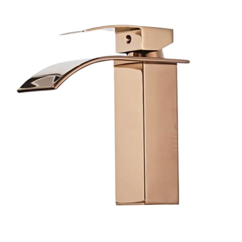 Monocomando-para-Banheiro-Mesa-Bica-Baixa-Rose-Cascata-Luxo