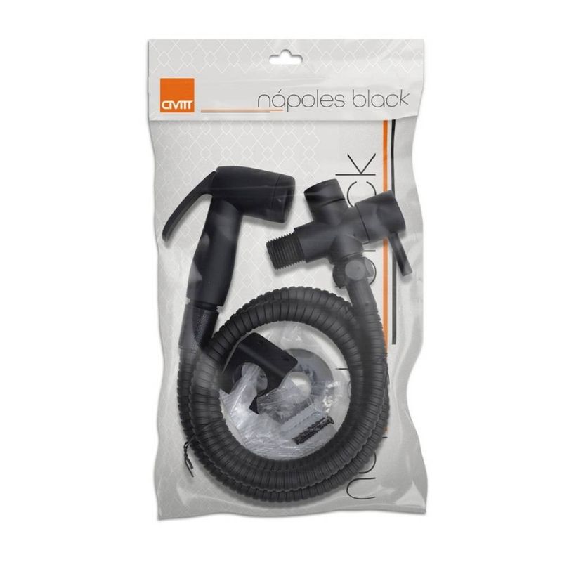 Ducha-Higienica-Metalica-Registro-Preto-Fosco-1-4V-com-Derivador