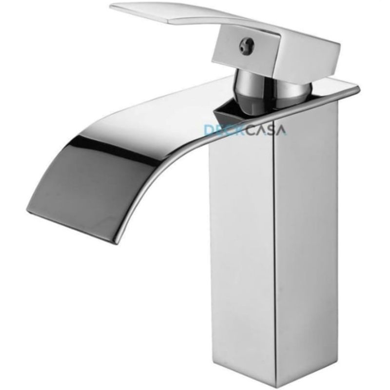 Monocomando-para-Banheiro-Mesa-Bica-Baixa-Cromado-Cascata-Quadrado