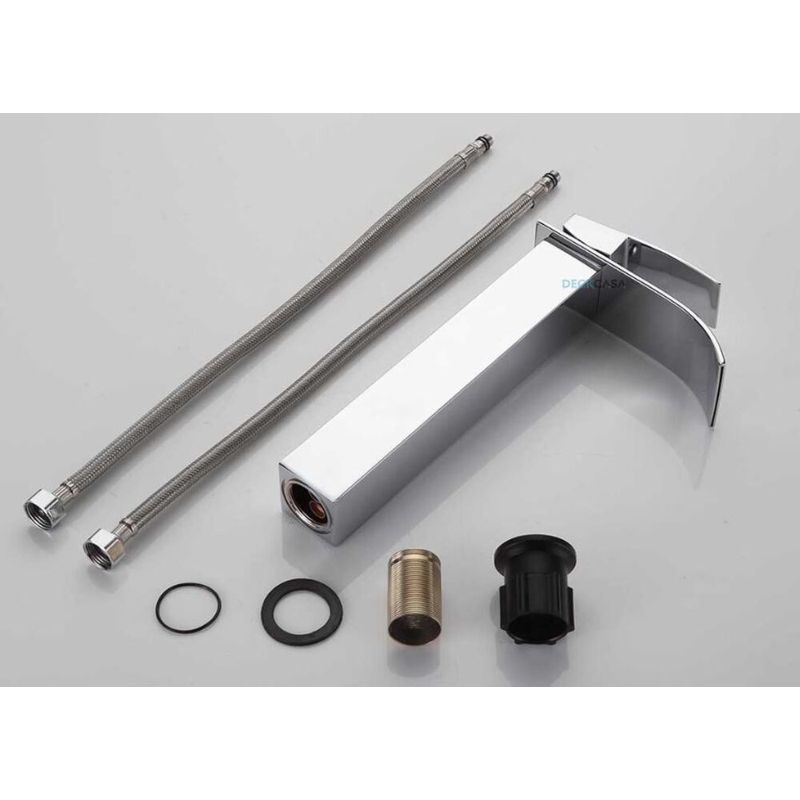 Monocomando-para-Banheiro-Mesa-Bica-Alta-Cromado-Cascata-Luxo-30cm