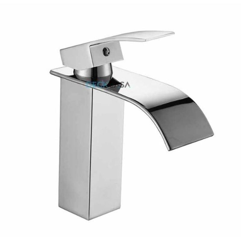 Monocomando-para-Banheiro-Mesa-Bica-Baixa-Cromado-Cascata-Quadrado