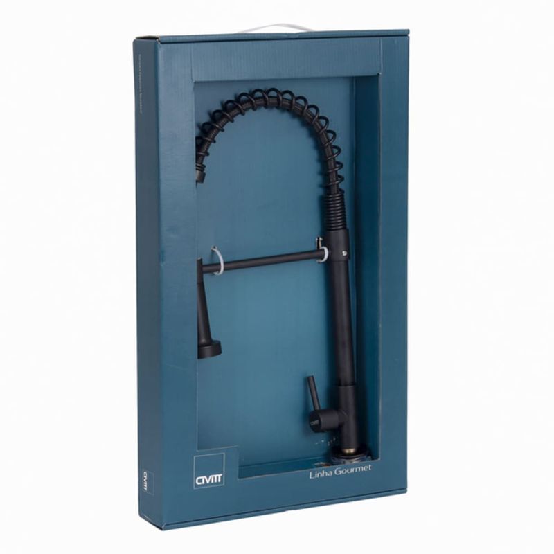 Torneira-para-Cozinha-Standard-Mesa-Bica-Alta-Preto-Fosco-Goumert