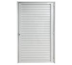 Porta-Laminada-Fechada-Aluminio-Branco-Direito-210x80cm