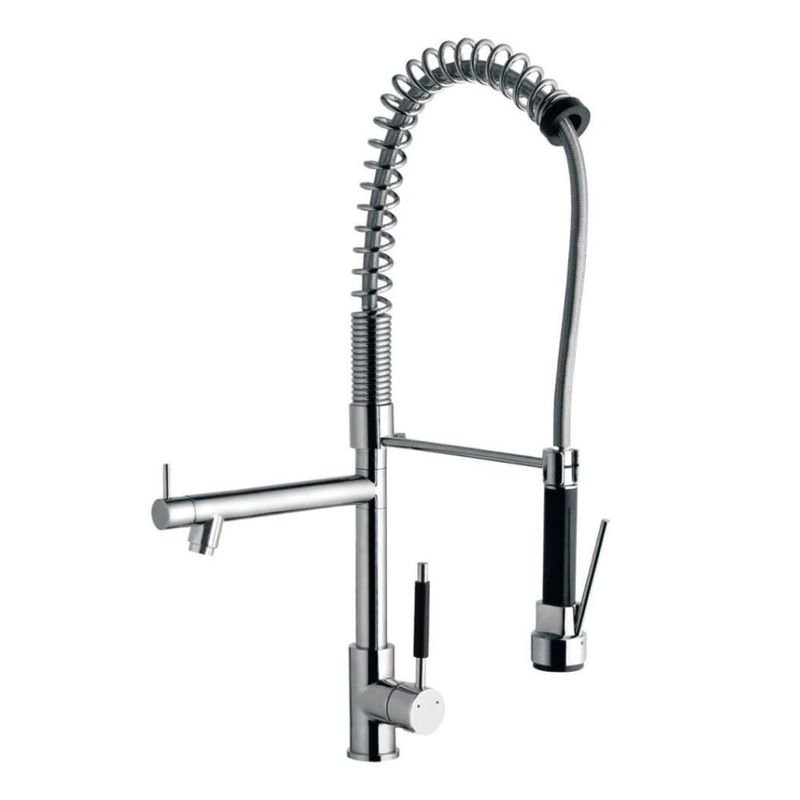 Monocomando-para-Cozinha-Mesa-1-4V-Bica-Alta-Cromado-Gourmet-ABS-50cm