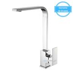 Monocomando-para-Cozinha-Mesa-Bica-Alta-Cromado-Luxo-Quadrado-36cm