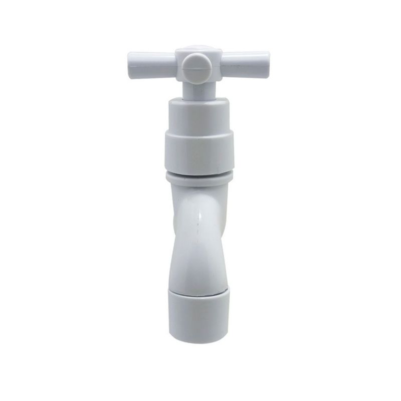 Torneira-para-Cozinha-Parede-1-4V-Curta-Branco-1159-C31-DN15-20