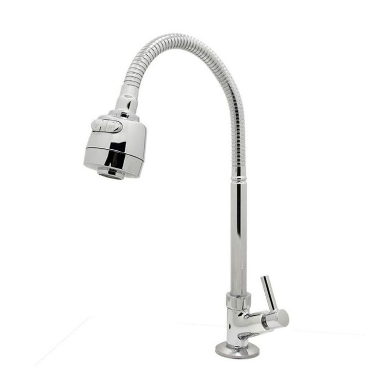 Torneira-para-Cozinha-Mesa-1-4V-Bica-Alta-Cromado-Gourmet-Flex