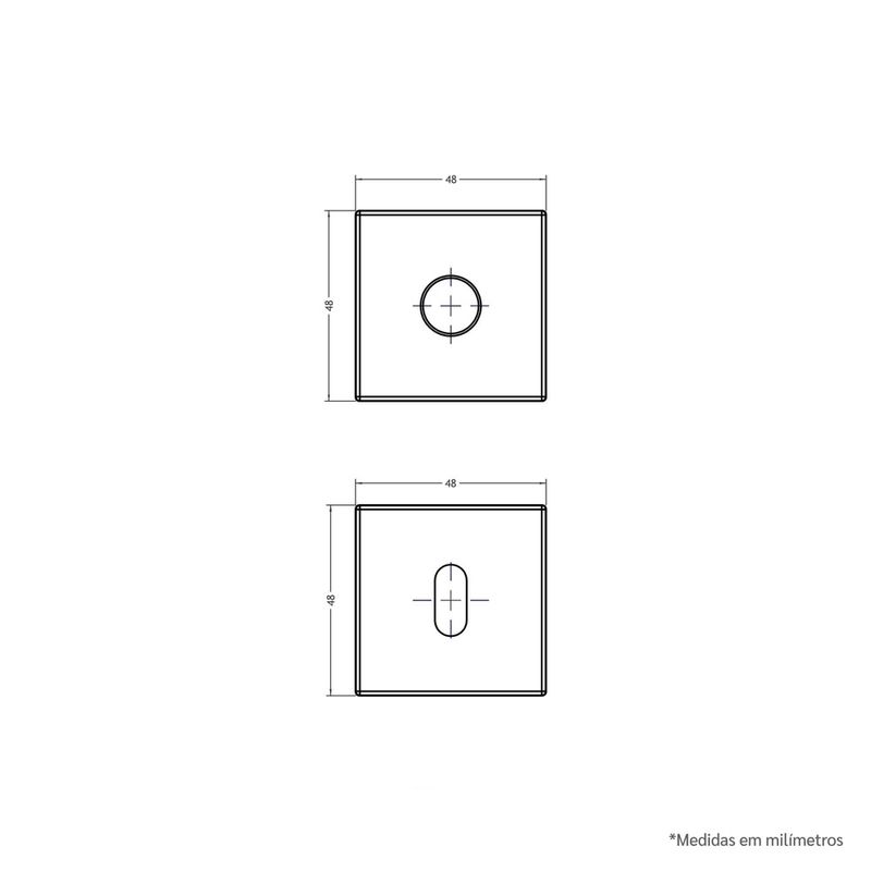 Fechadura-Interna-Roseta-Quadrada-1610-39-55MM-Inox-Cromado
