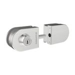Fechadura-de-Pressao-Porta-de-Vidro-Pivotante-Multiponto-Inox-Escovado