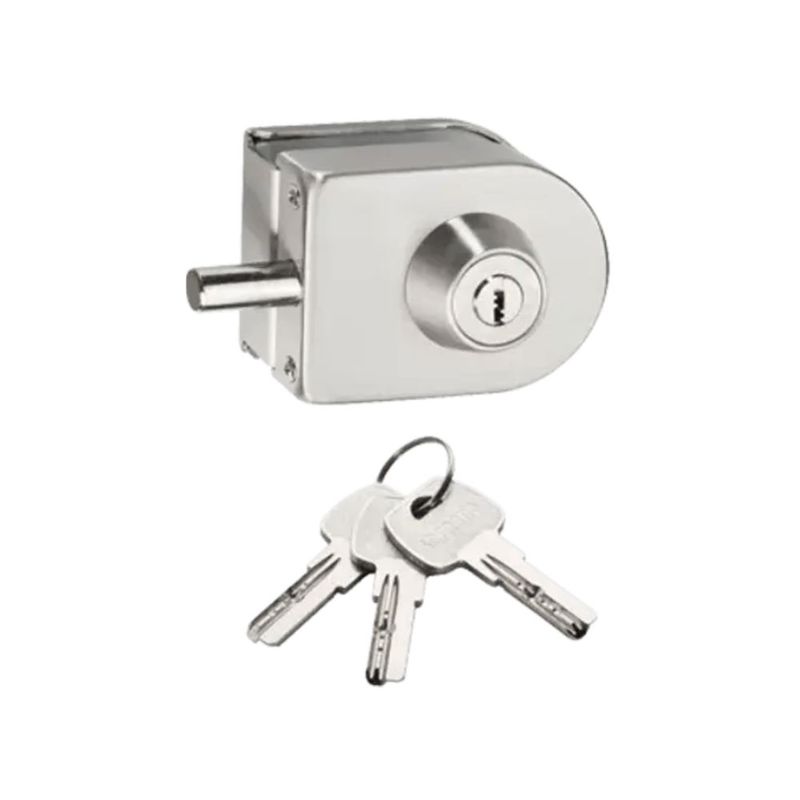 Fechadura-de-Pressao-Porta-de-Vidro-Pivotante-Multiponto-Inox-Escovado