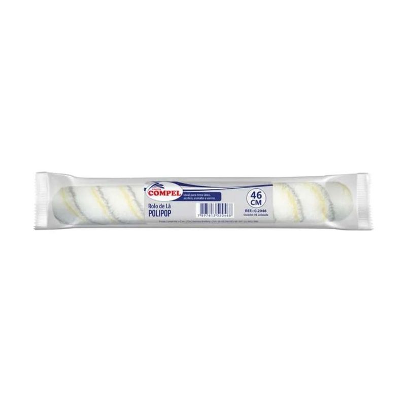 Rolo-de-La-Sintetico-sem-Suporte-2046-46cm-Compel