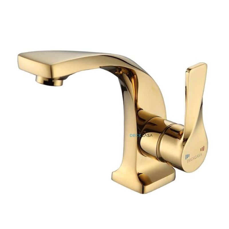 Monocomando-para-Banheiro-Mesa-Bica-Baixa-Dourado-Luxo