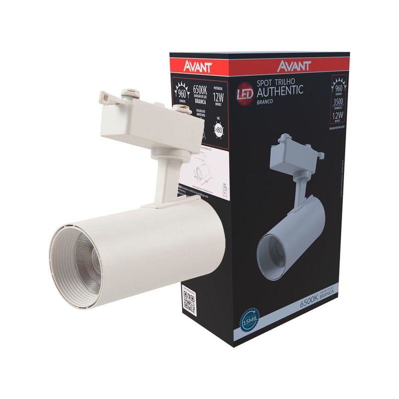 Spot-de-LED-para-Trilho-Branco-12W-960-Lumens-Luz-Branca
